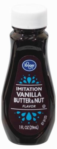 slide 1 of 1, Kroger Imitation Vanilla Butter Nut Flavor, 1 fl oz