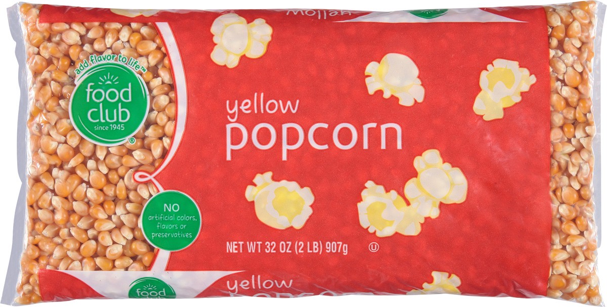 slide 6 of 9, Food Club Yellow Popcorn 32 oz, 32 oz