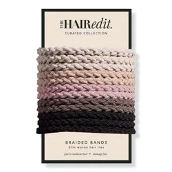 The Hair Edit Braided Bands, 1 ct