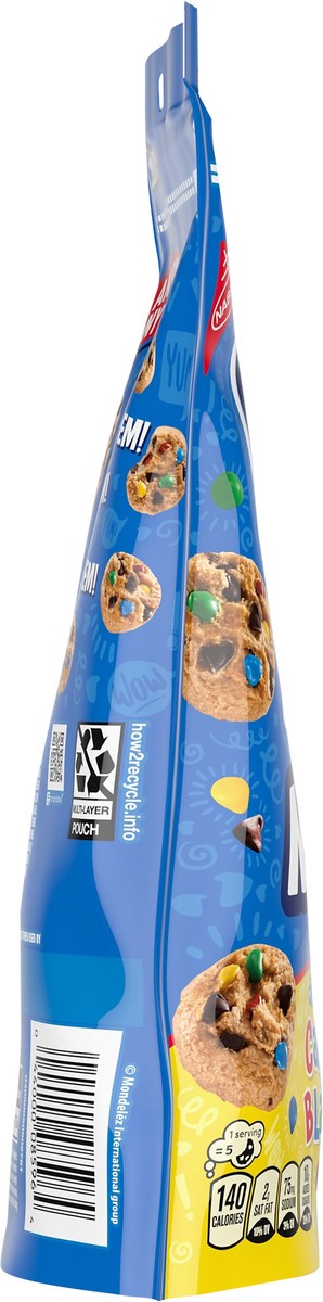 slide 12 of 14, NABISCO MINI CHIPS AHOY CANDY BLAST COOKIE SNAK SAK, 7 oz