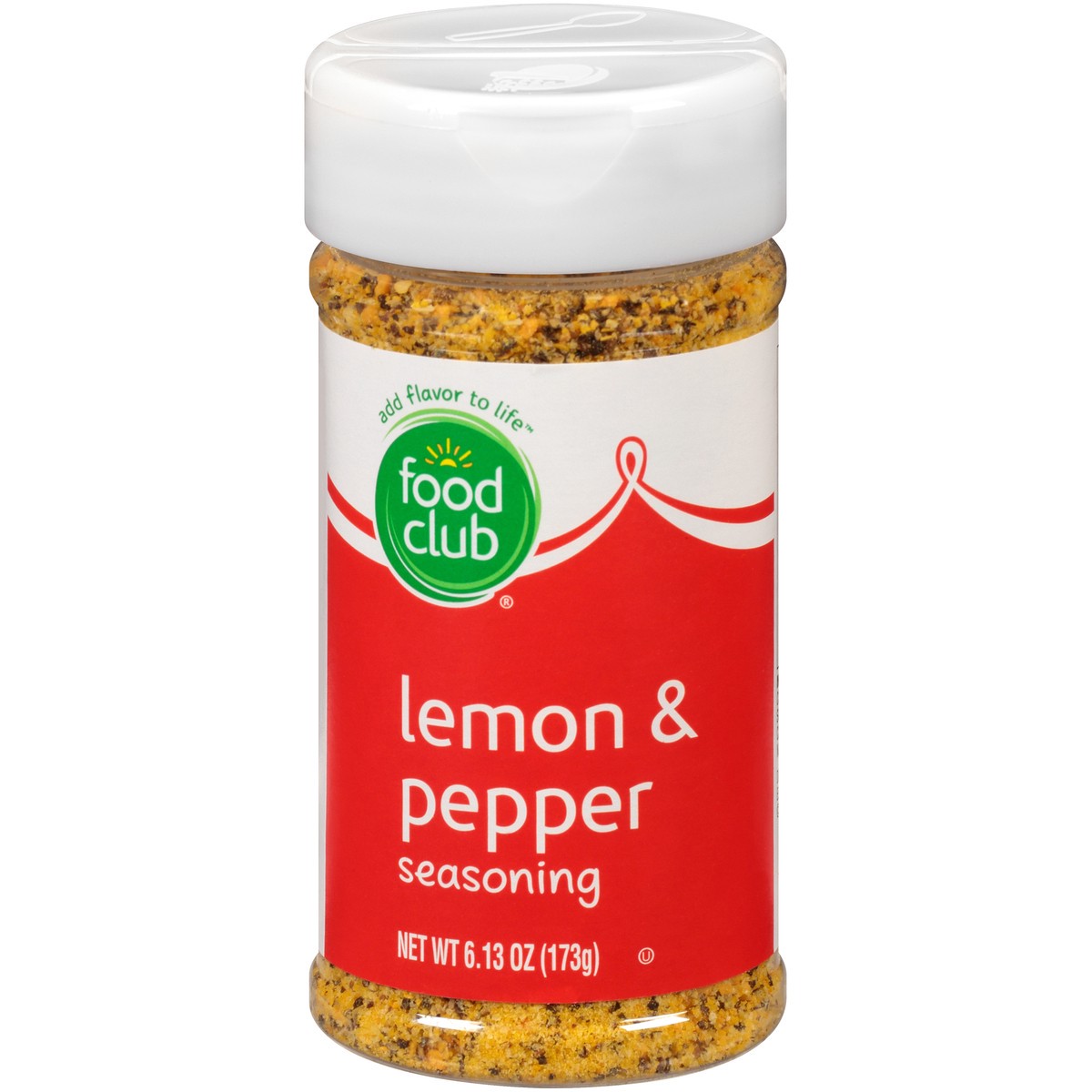 slide 1 of 13, Food Club Lemon & Pepper Seasoning, 6.13 oz