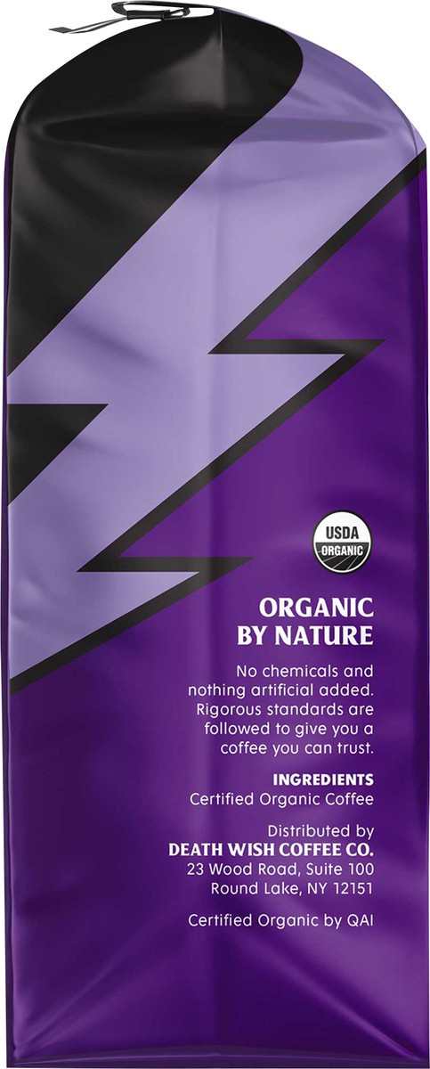 slide 5 of 9, Death Wish Coffee Co. Espresso Roast Whole Bean - 9 oz, 9 oz