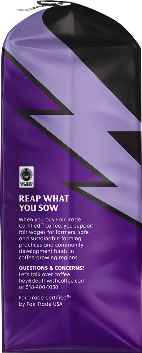 slide 6 of 9, Death Wish Coffee Co. Espresso Roast Whole Bean - 9 oz, 9 oz