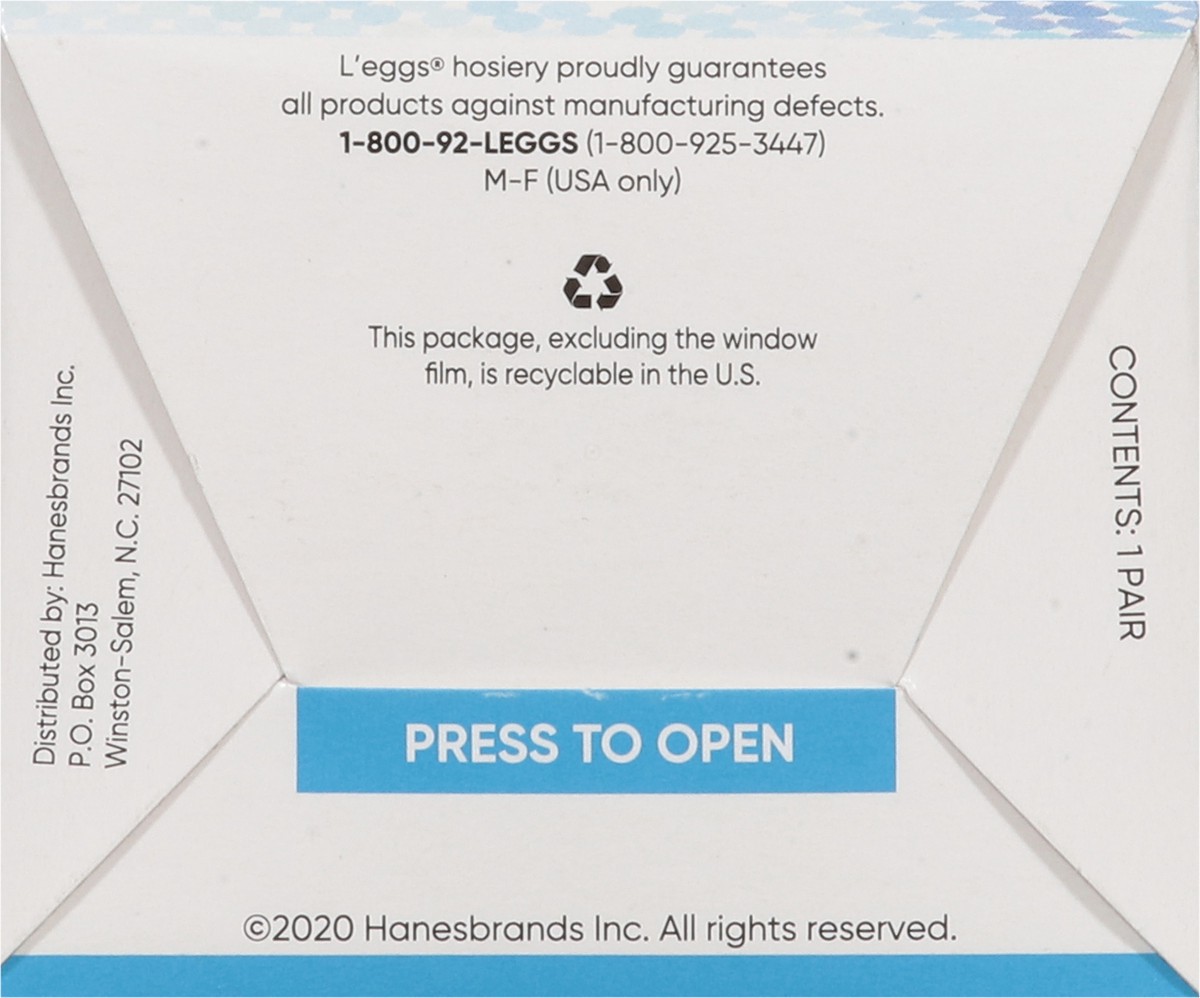 slide 11 of 11, L'Eggs Sheer Energy Medium Support Sheer Pantyhose - Nude, 1 ct