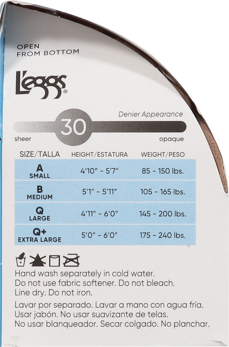 slide 10 of 11, L'Eggs Sheer Energy Medium Support Sheer Pantyhose - Nude, 1 ct