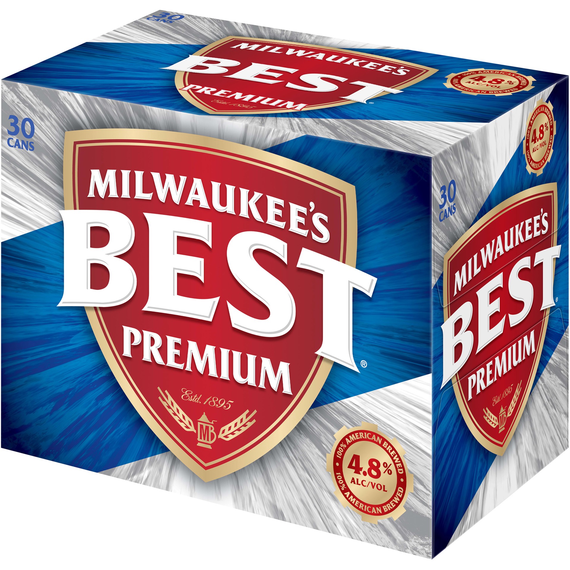 slide 3 of 4, Milwaukee's Lager, 30 ct; 12 oz