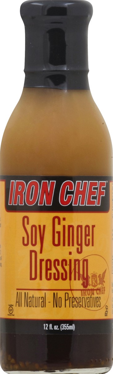 slide 2 of 2, Iron Chef Ginger Soy Dressing, 12 oz