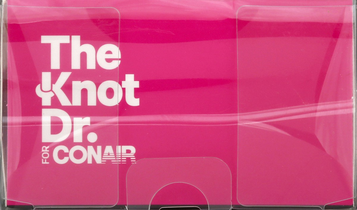 slide 6 of 6, Conair The Knot Dr Pro Pink Detangler With Case, 1 ct