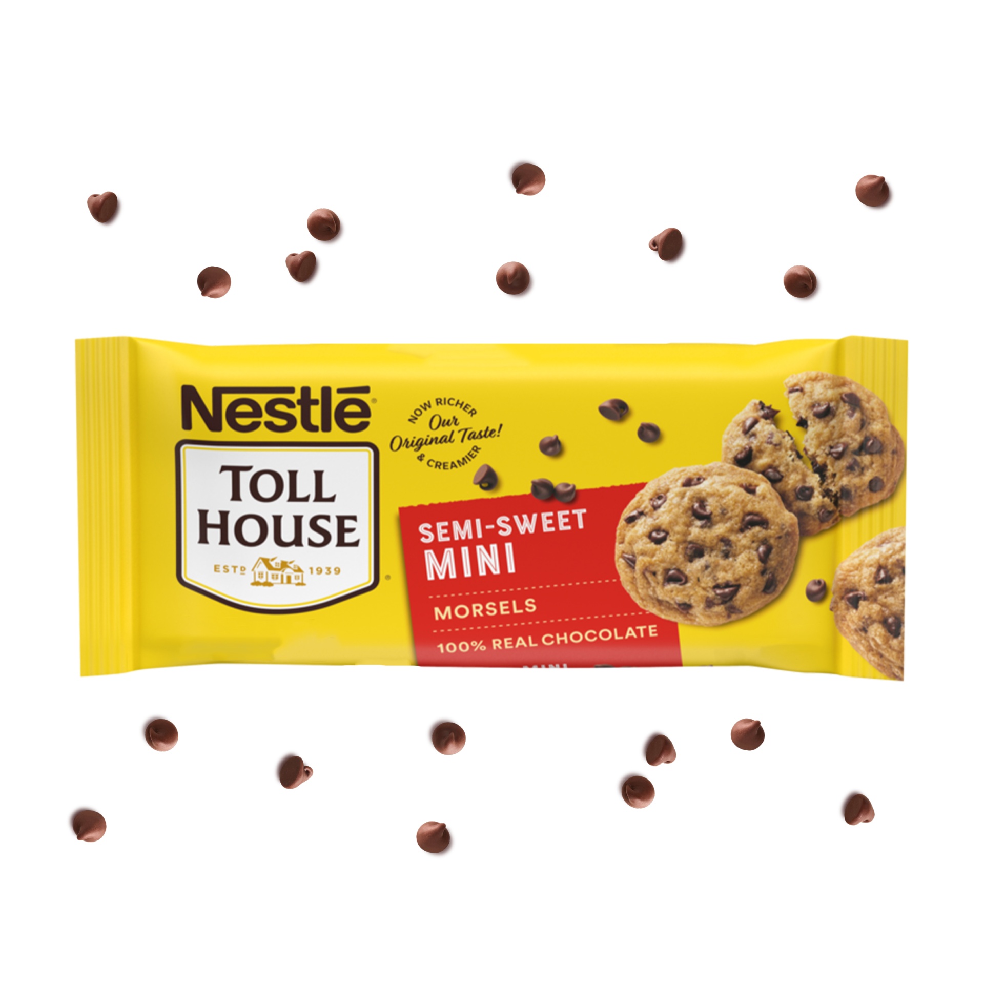 slide 3 of 9, Nestlé Toll House Semisweet Chocolate Mini Morsels, 10 oz