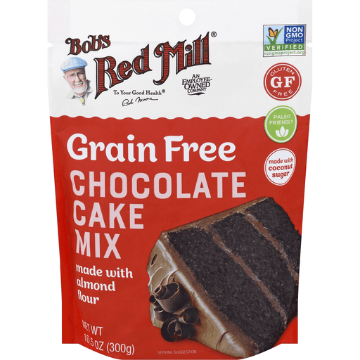slide 1 of 1, Bobs Bob's Red Mill Grain Free Chocolate Cake Mix, 10.5 oz