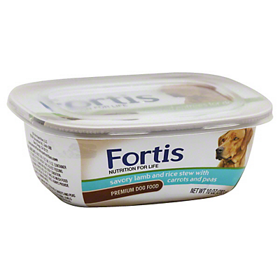 slide 1 of 1, Fortis Dog Food 10 oz, 10 oz