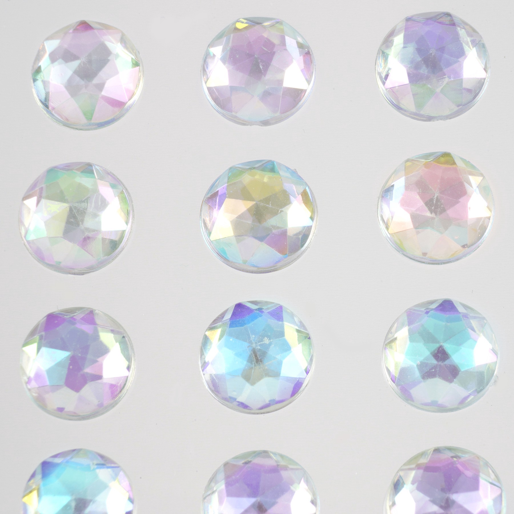 slide 4 of 4, Clear Round Rhinestone Stickers By Recollections, 10 mm