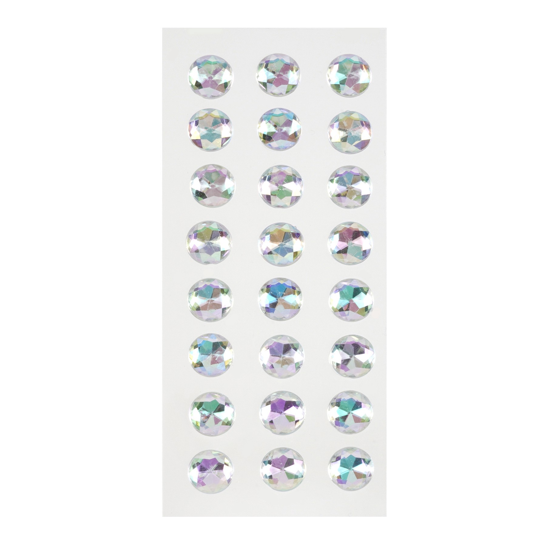 slide 2 of 4, Clear Round Rhinestone Stickers By Recollections, 10 mm
