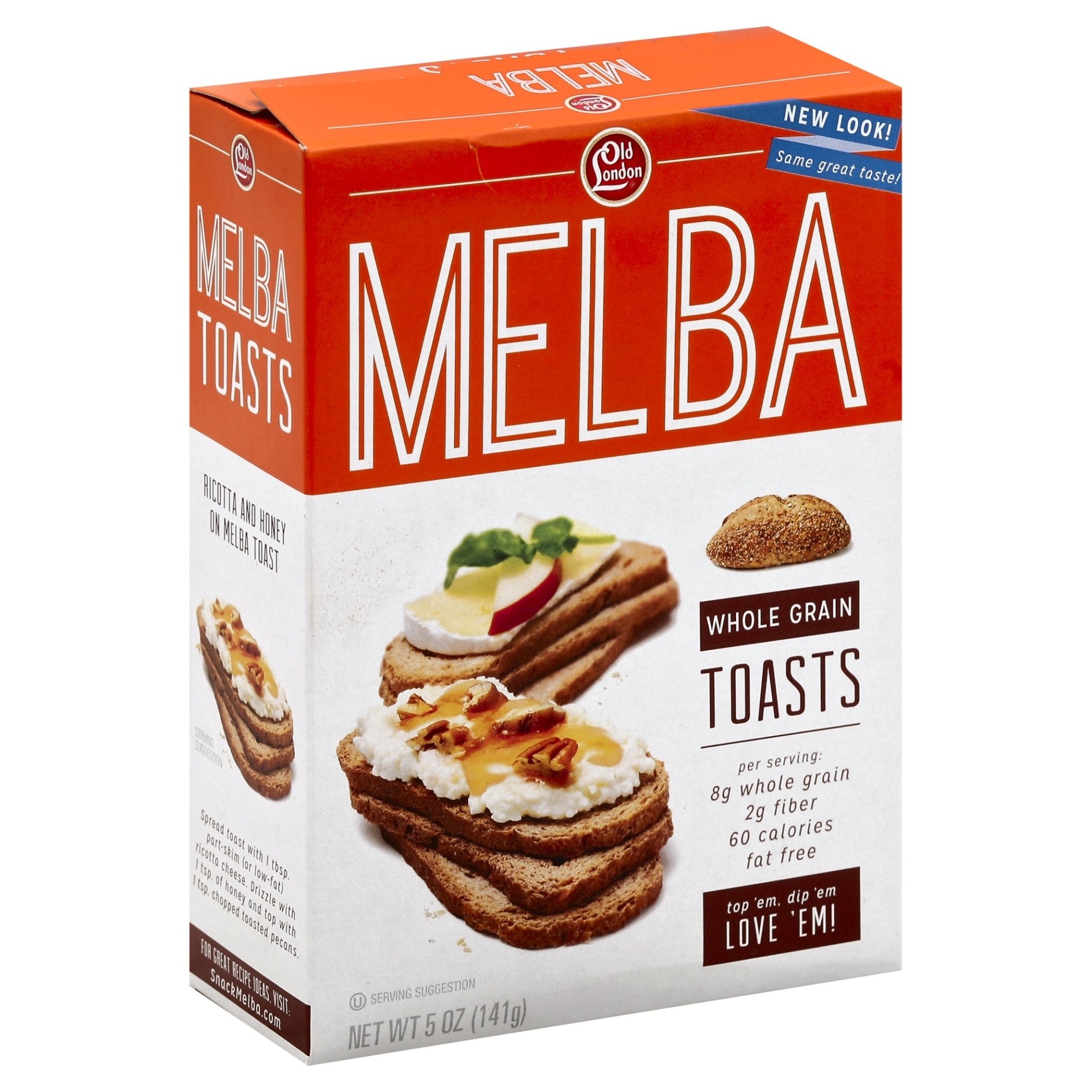 slide 1 of 1, Old London Melba Whole Grain Toasts, 5 oz