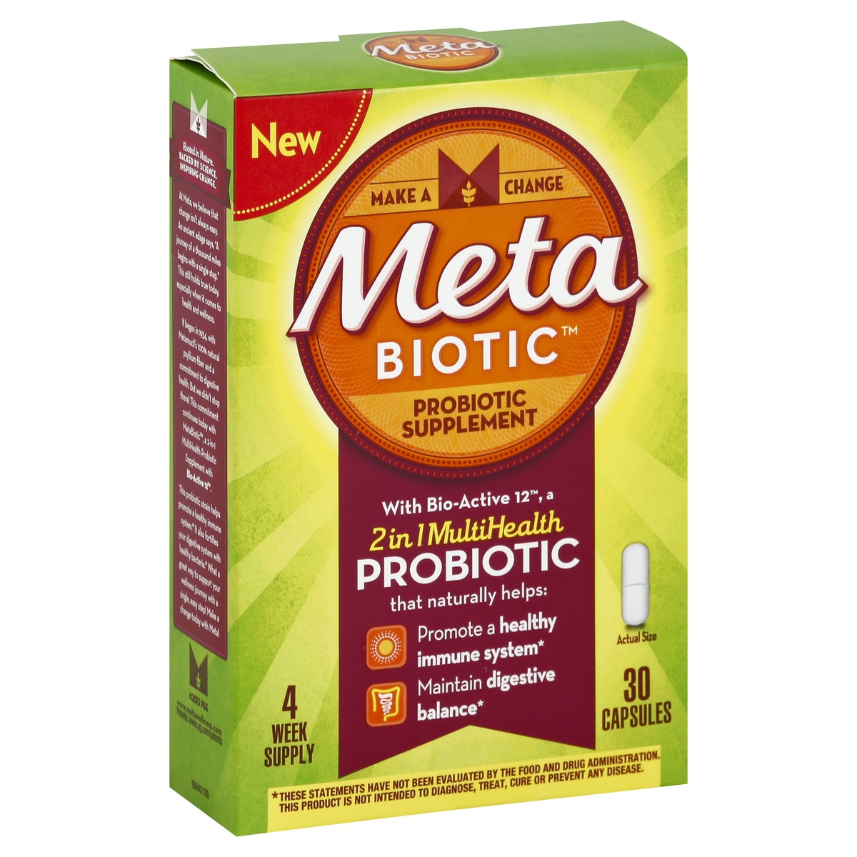 slide 1 of 1, Meta Probiotic , 30 ct