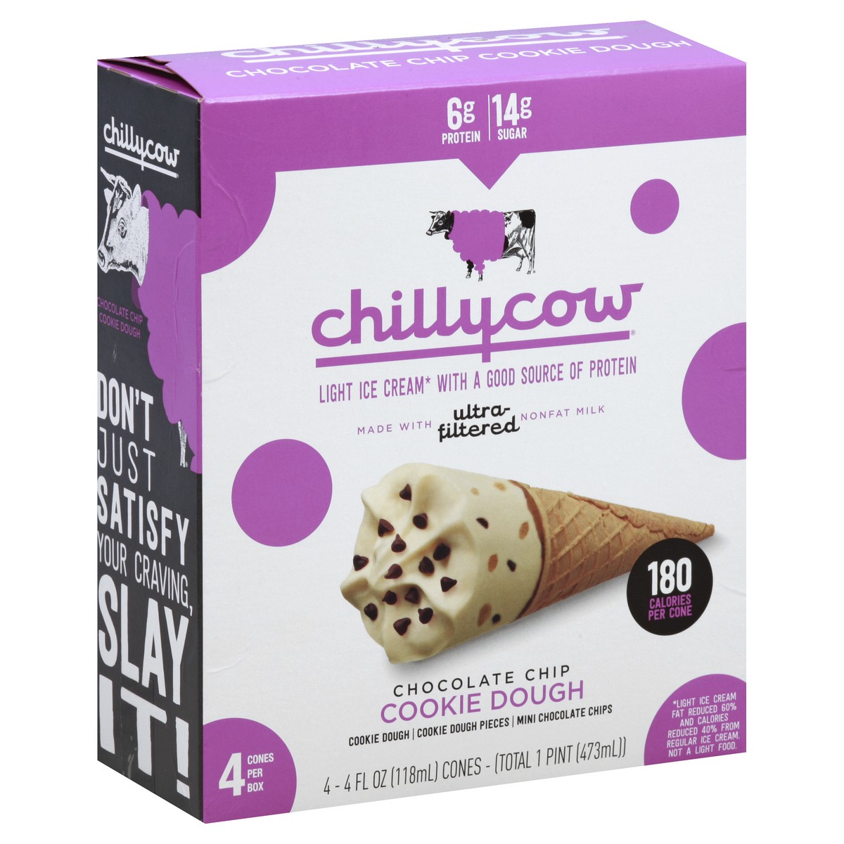 slide 5 of 5, CHILLYCOW Ice Cream 4 ea, 4 ct