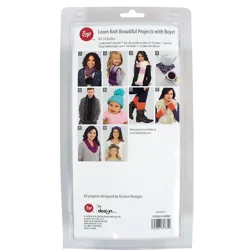 Boye I Taught Myself to Loom Knit Kit - 10 Projects