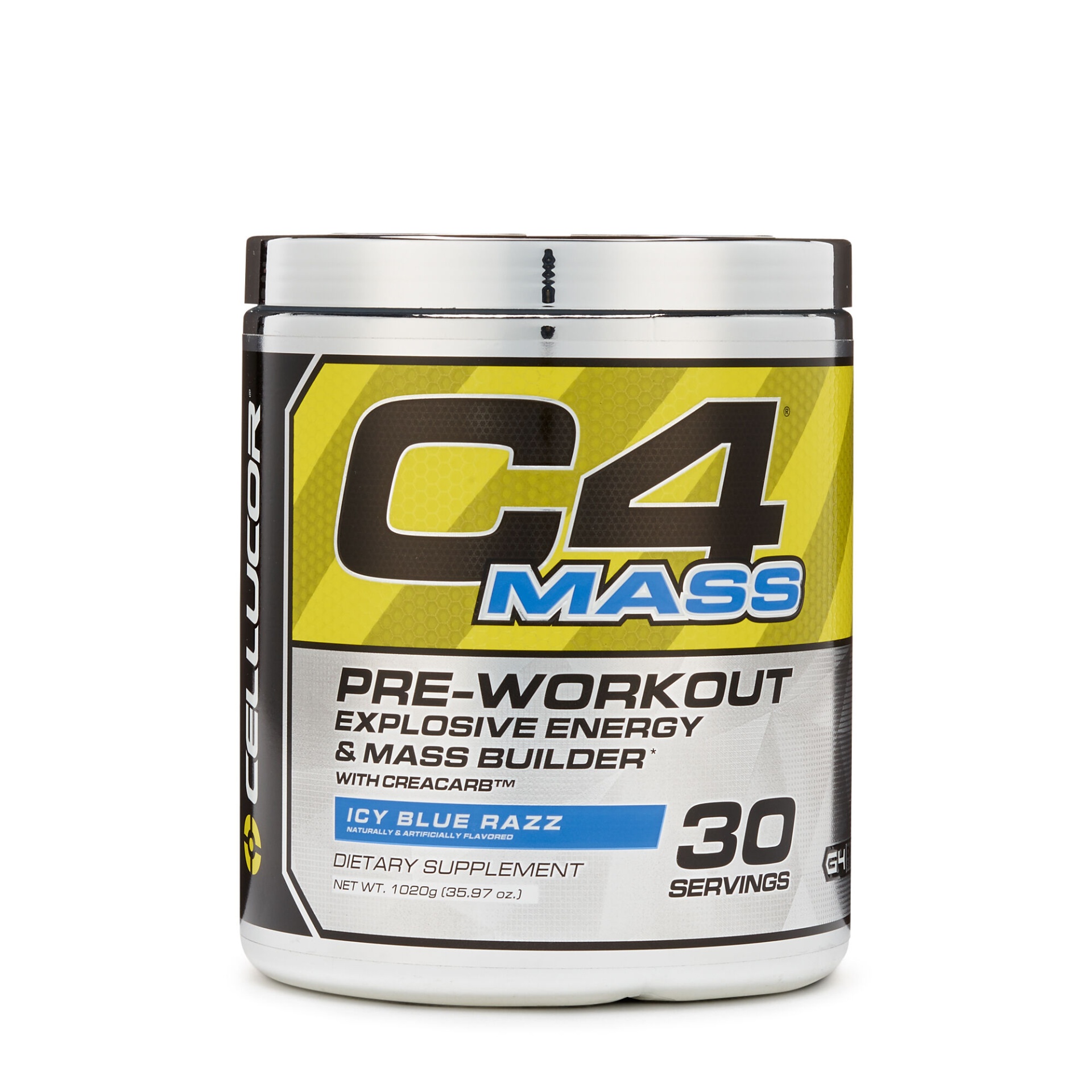 slide 1 of 1, Cellucor C4 Mass - Icy Blue Razz, 1 ct