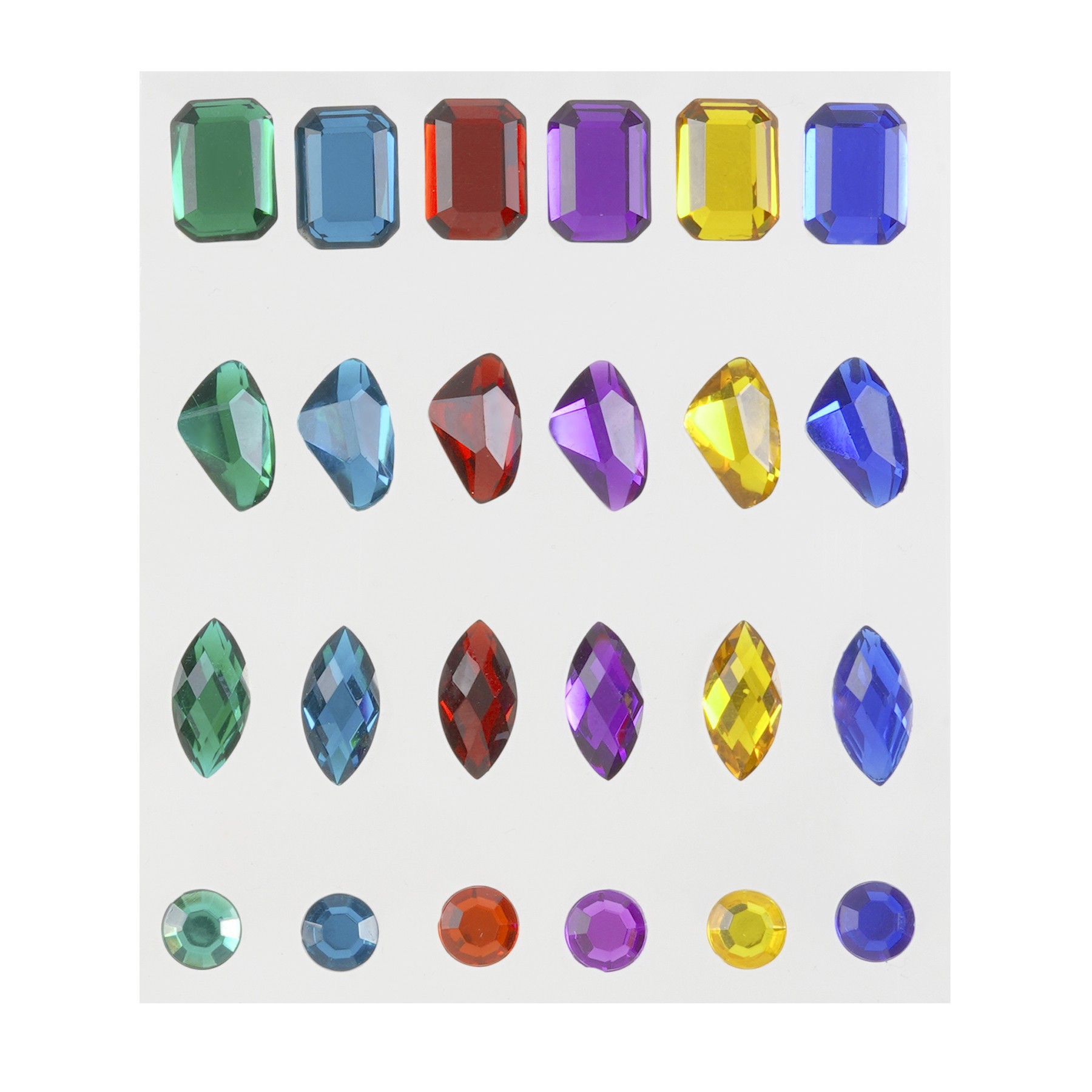 slide 3 of 4, Jewel Bling Gemstone Stickers By Recollections, 4 in x 6 in