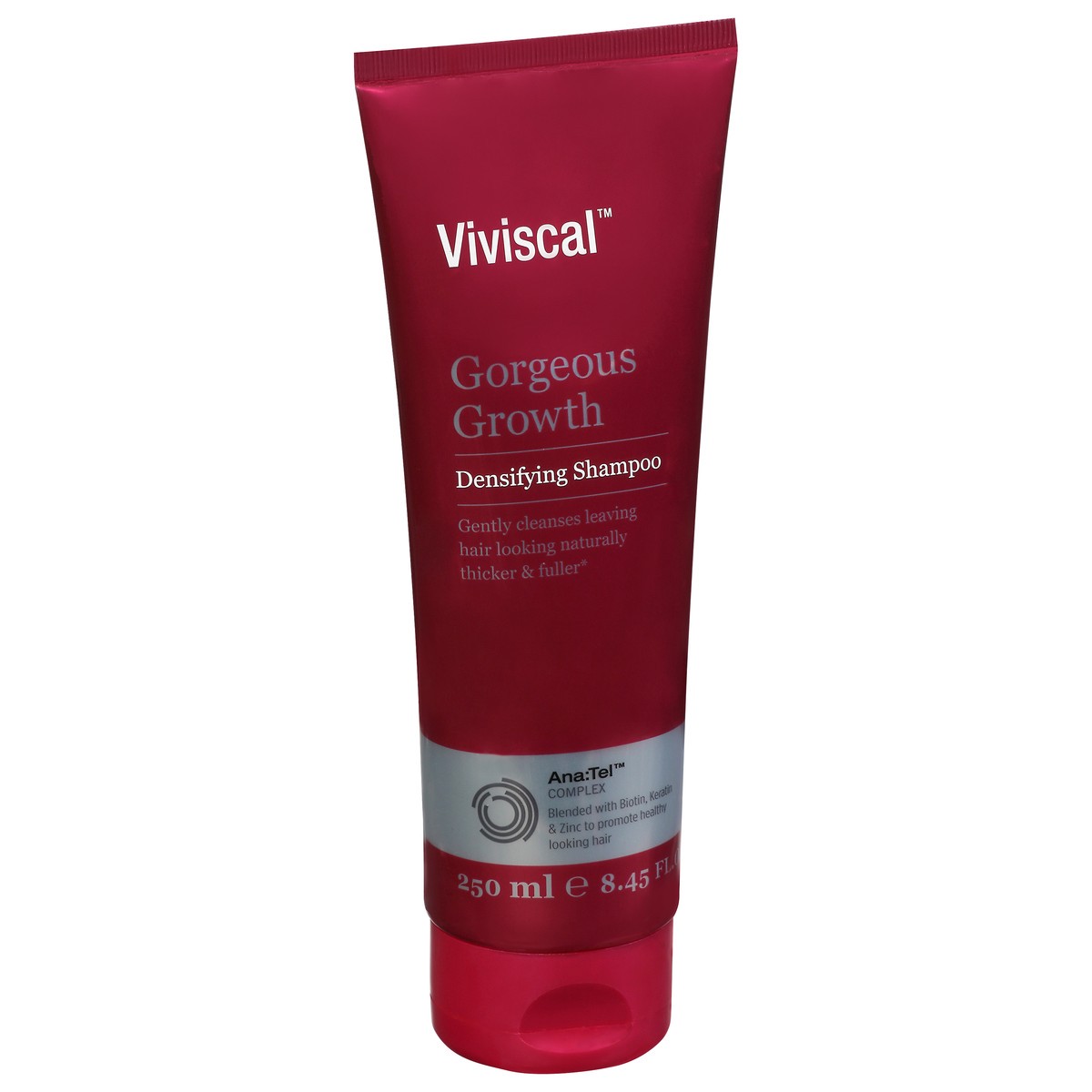 slide 4 of 9, Viviscal Gorgeous Growth Densifying Shampoo for Thicker, Fuller Hair | Ana:Tel Proprietary Complex with Keratin, Biotin, Zinc | 8.45 Ounce, 8.45 fl oz