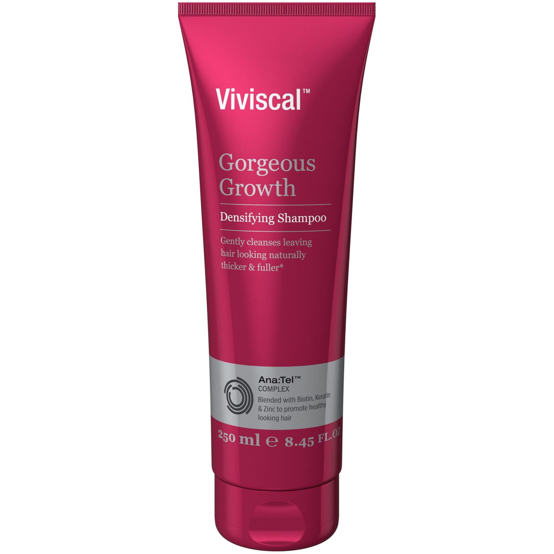 slide 1 of 9, Viviscal Gorgeous Growth Densifying Shampoo for Thicker, Fuller Hair | Ana:Tel Proprietary Complex with Keratin, Biotin, Zinc | 8.45 Ounce, 8.45 fl oz