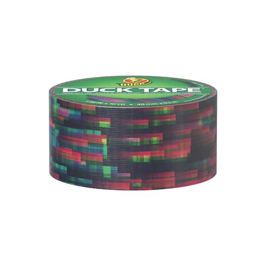 slide 1 of 4, Duck Brand 10yd. Digital Glitch Print Duct Tape, 1.88 in x 10 yd