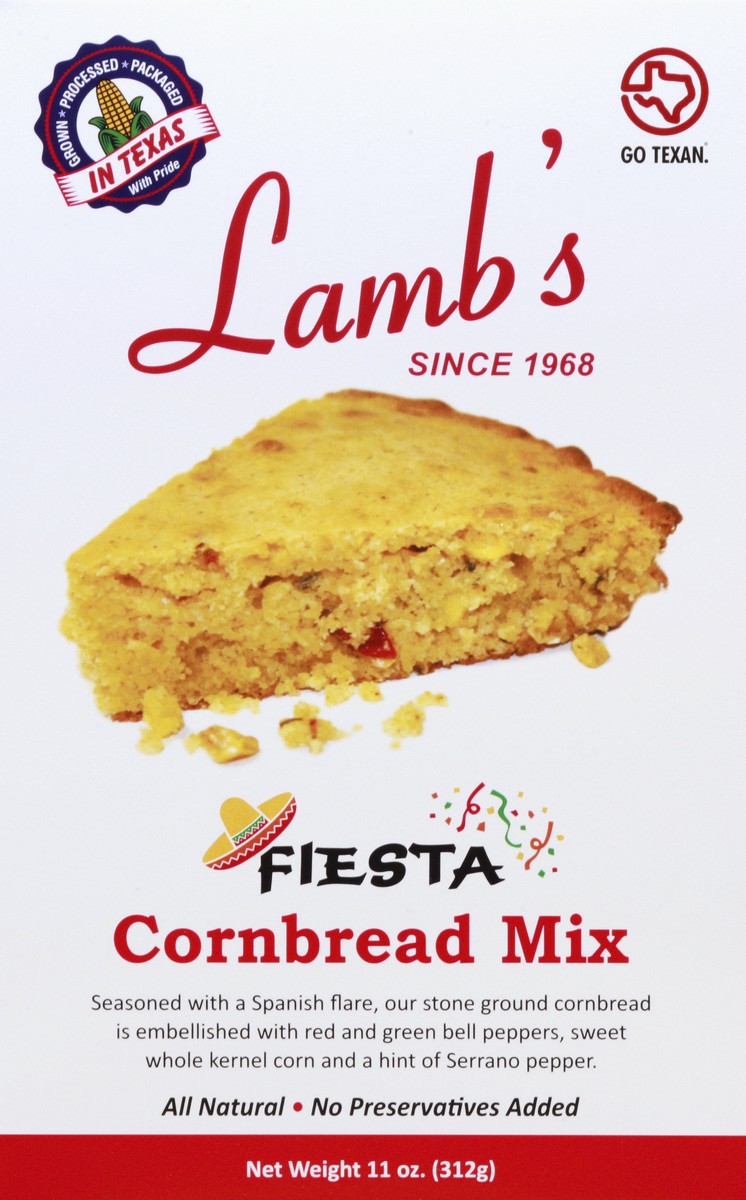 slide 1 of 6, Lamb's Cornbread Mix 11 oz, 11 oz