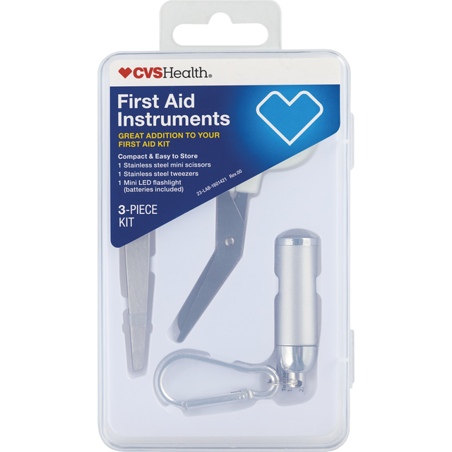 slide 1 of 1, CVS 3Pc Instrument Kit, 1 kit
