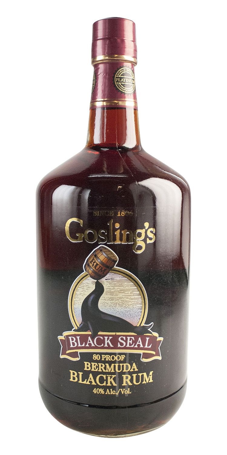 slide 1 of 1, Gosling's Black Seal Rum, 1.75 liter