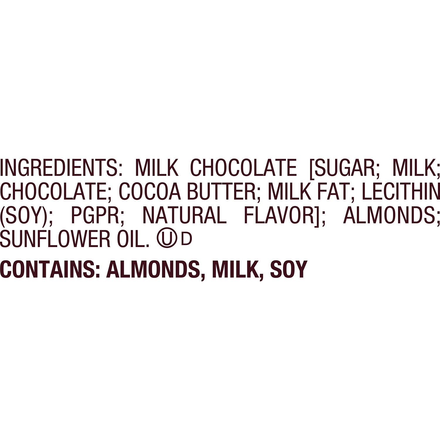 slide 4 of 6, Hershey's Milk Chocolate with Whole Almonds King 18 - 2.6 oz Bars, 18 ct