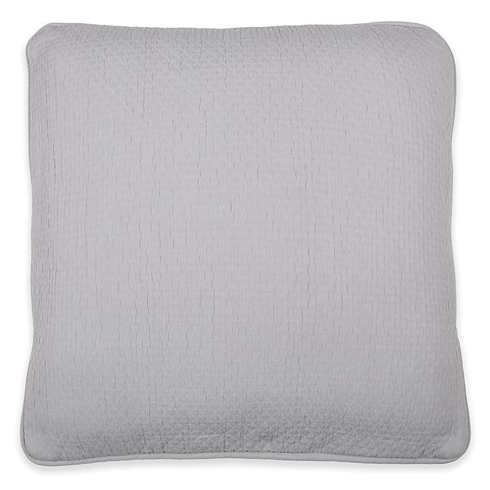 slide 1 of 1, Wamsutta Collection Lucca Square Throw Pillow - Grey, 1 ct
