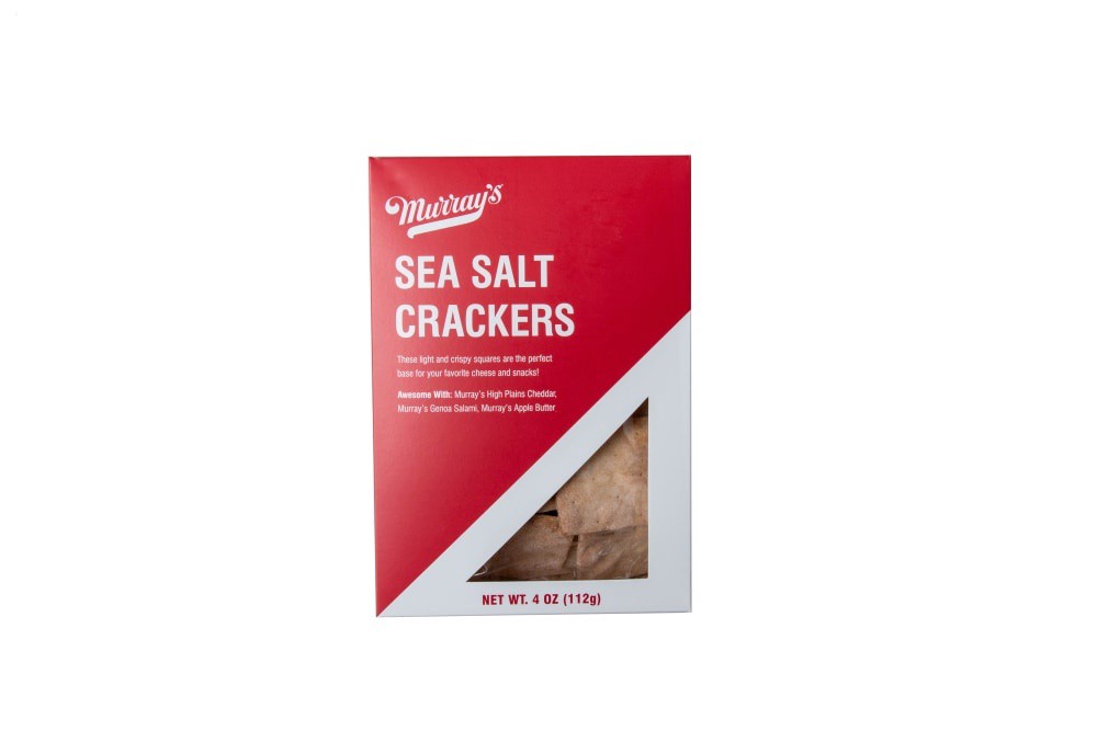 slide 3 of 4, Murray's Sea Salt Crackers, 1 ct