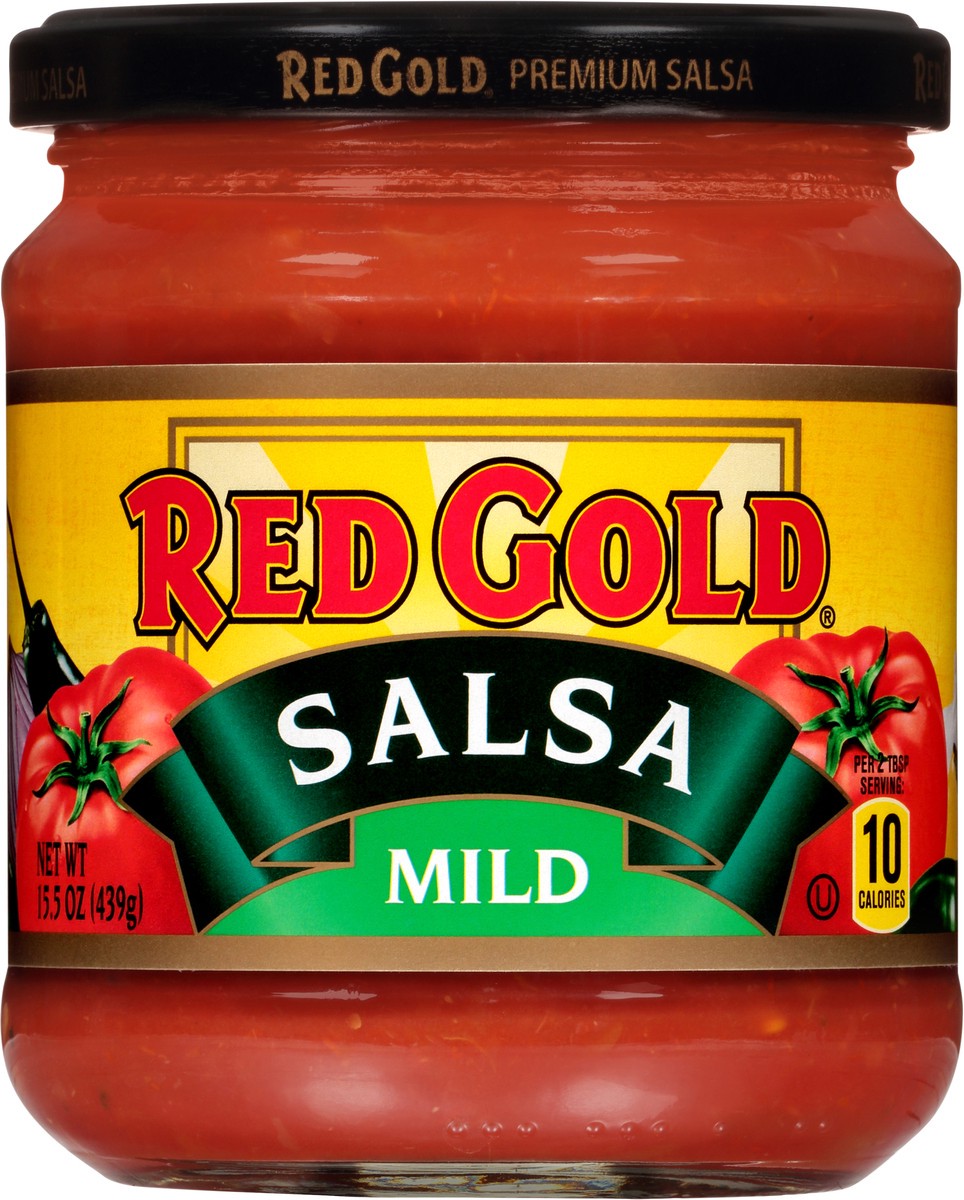 slide 1 of 11, Red Gold Mild Salsa 15.5 oz, 15.5 oz