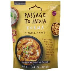 Passage Foods Korma Simmer Sauce 13.2 oz