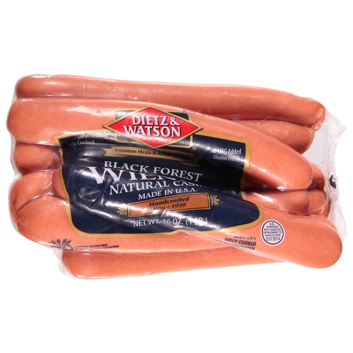 slide 12 of 12, Dietz & Watson Black Forest Wieners 16 oz, 16 oz