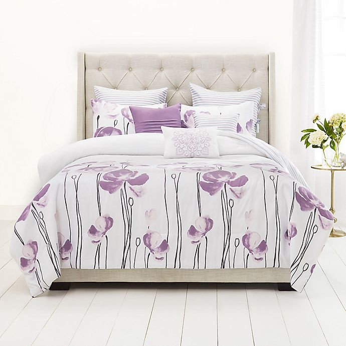 slide 1 of 1, Nicole Miller Petunia Full/Queen Comforter Set, 9 ct