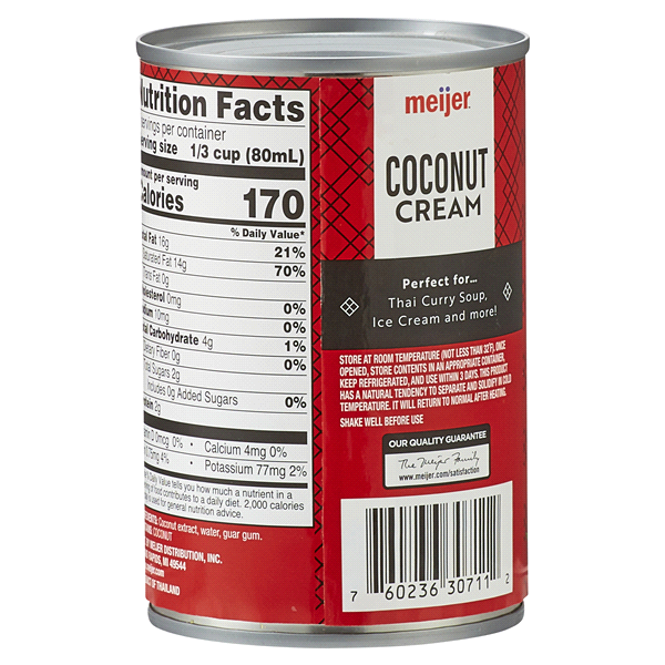 slide 5 of 29, Meijer Coconut Cream, 13 oz