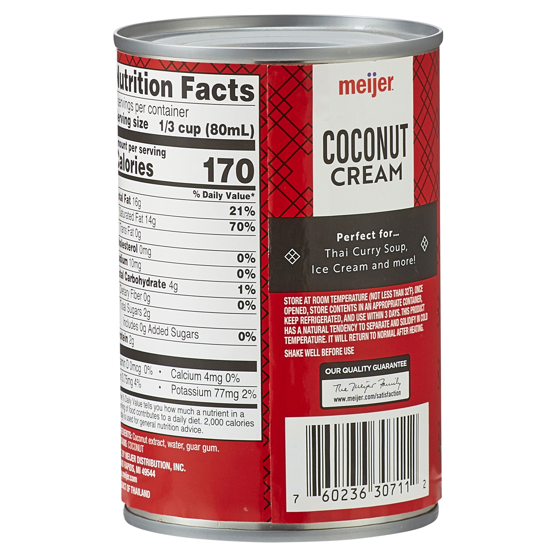 slide 16 of 29, Meijer Coconut Cream, 13 oz