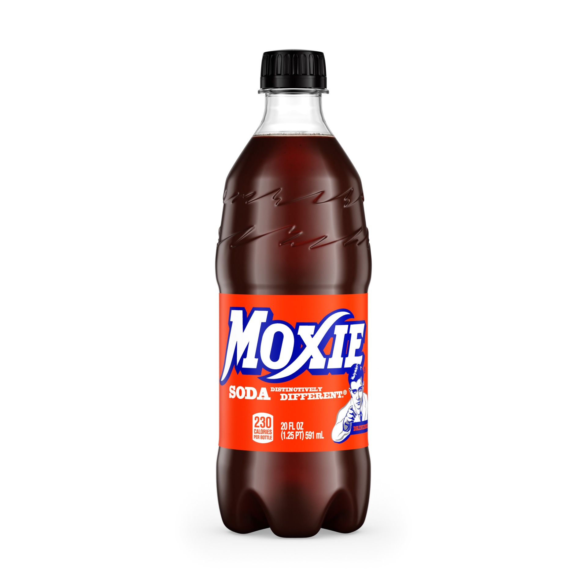 slide 1 of 1, Moxie Soda - 20 oz, 20 oz