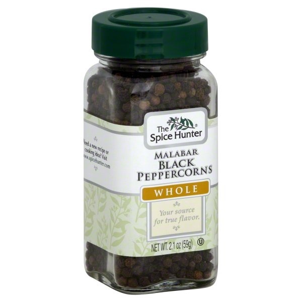 slide 1 of 1, The Spice Hunter Whole Malabar Black Peppercorns, 2.1 oz