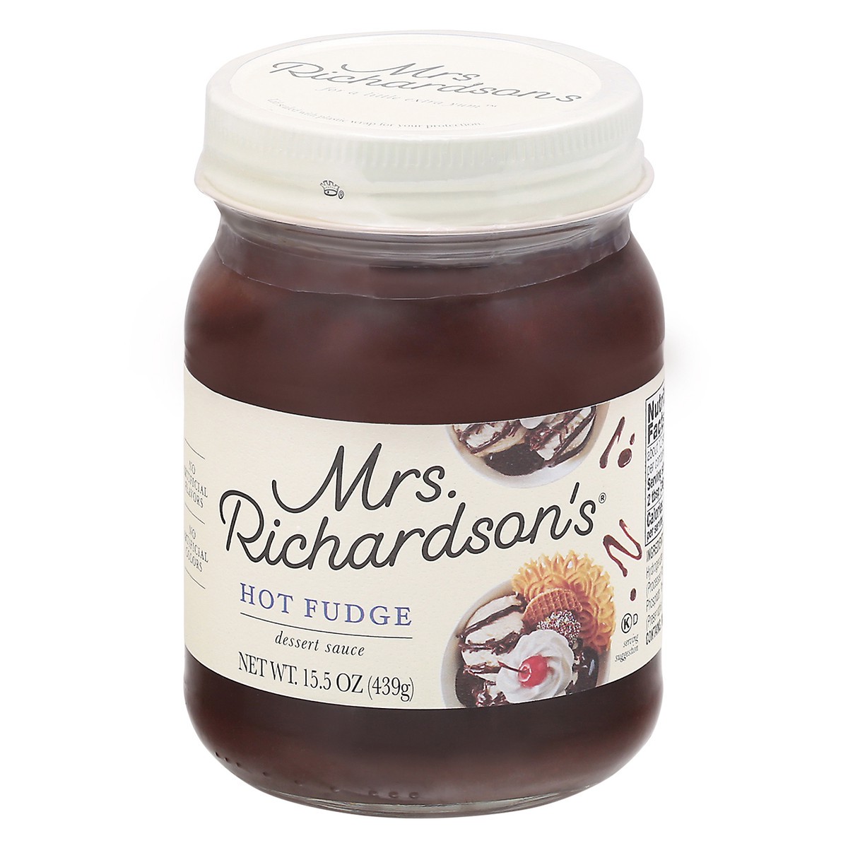 slide 6 of 14, Mrs. Richardson's Hot Fudge Dessert Sauce 15.5 oz, 15.5 oz