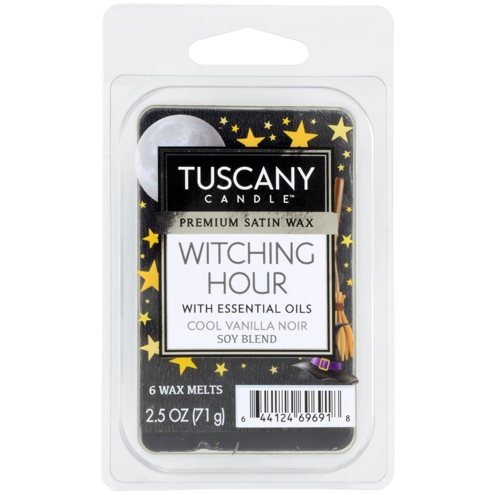 slide 1 of 1, Tuscany Candle Witching Hour Wax Melts - 6 Pk - Black, 2.5 oz