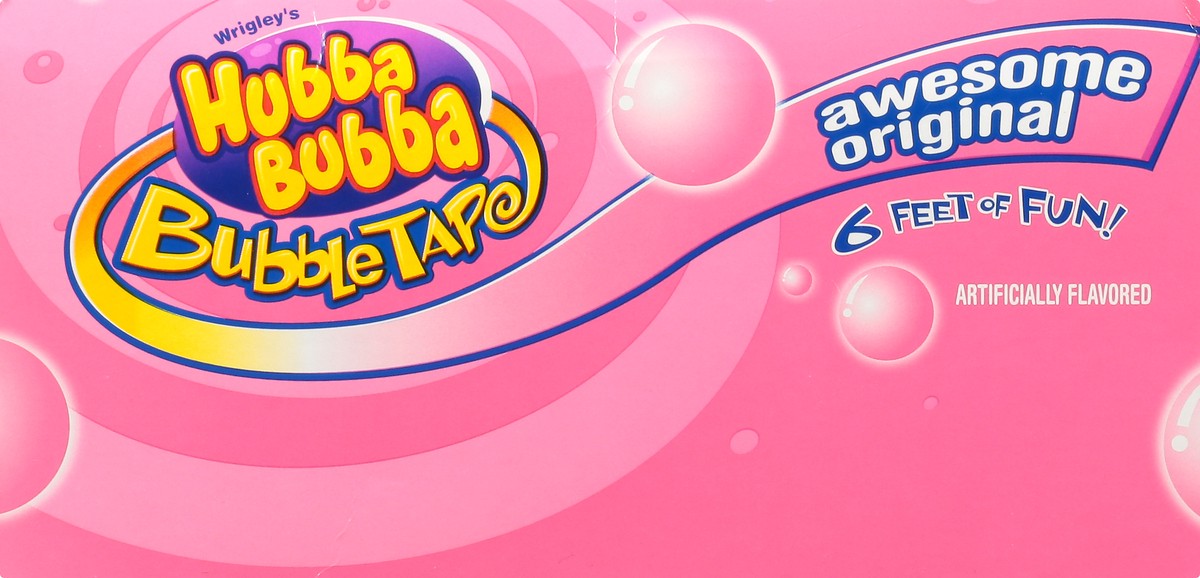 slide 9 of 9, Hubba Bubba Bubble Tape Awesome Original Bubble Gum 6 ea, 6 ct