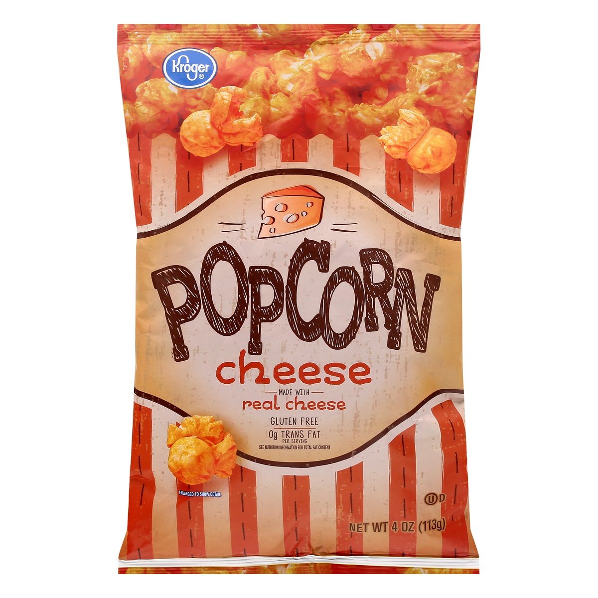 slide 1 of 1, Kroger Cheese Popcorn, 4 oz