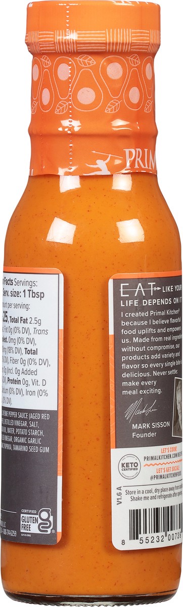 slide 8 of 9, Primal Kitchen Dairy-Free Buffalo Sauce - 8.5oz, 8.5 oz