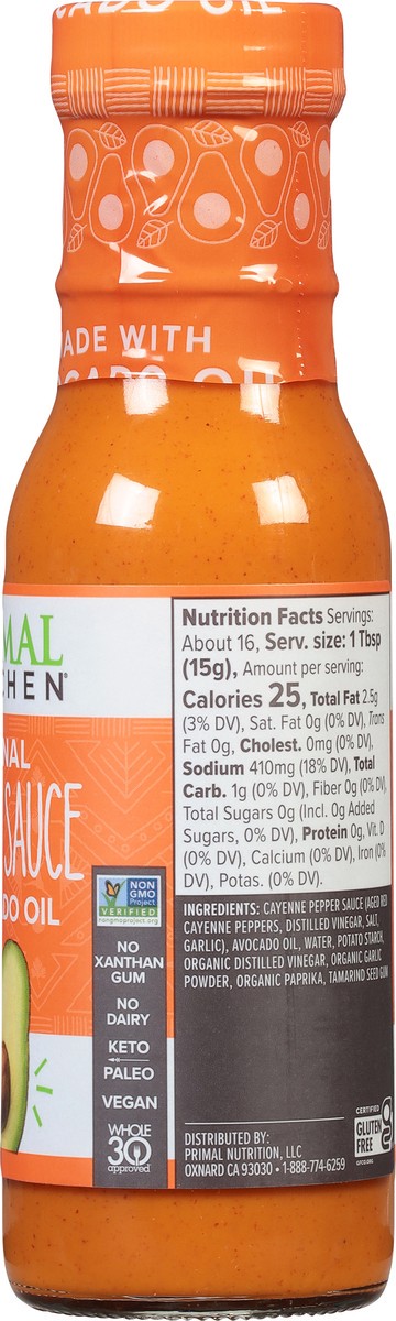 slide 6 of 9, Primal Kitchen Dairy-Free Buffalo Sauce - 8.5oz, 8.5 oz