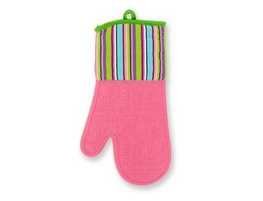 slide 1 of 1, Krumbs Kitchen Pinstripes Oven Mitt, 1 ct