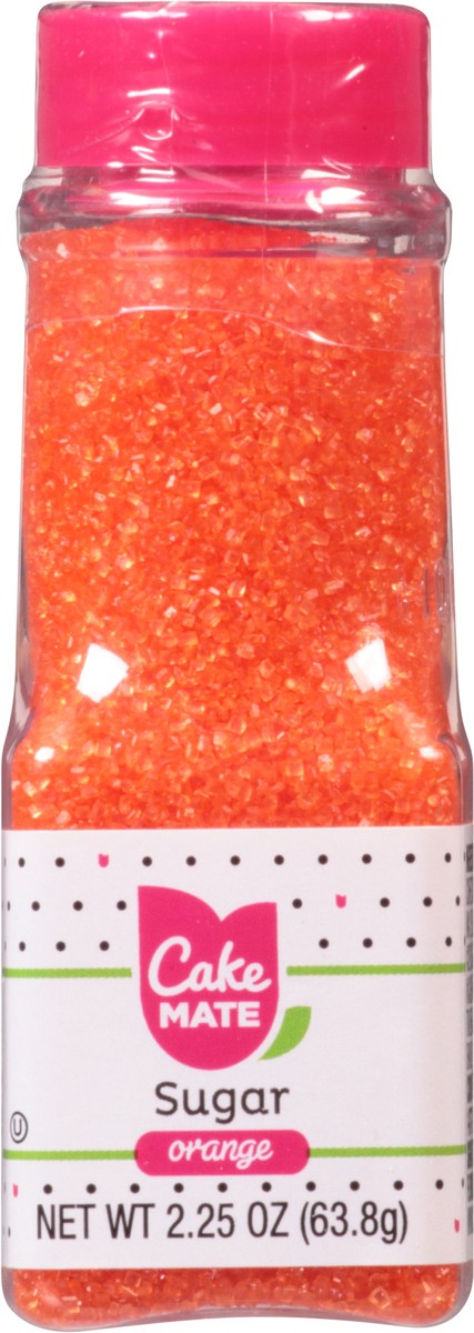 slide 1 of 2, Cake Mate Orange Sugar Decorations, 2.52 oz