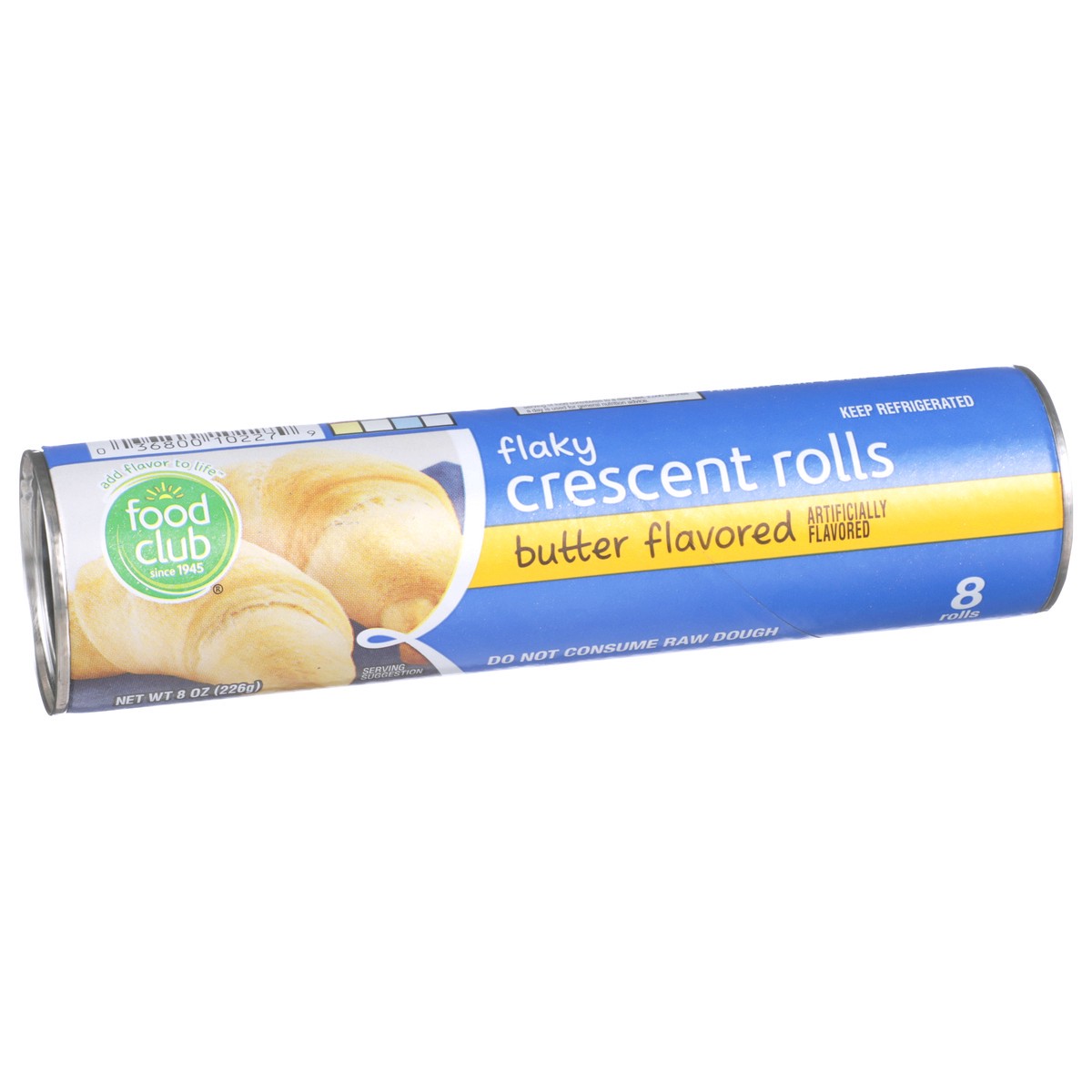 slide 4 of 9, Food Club Rolls Crescents Flaky Buttery, 8 oz