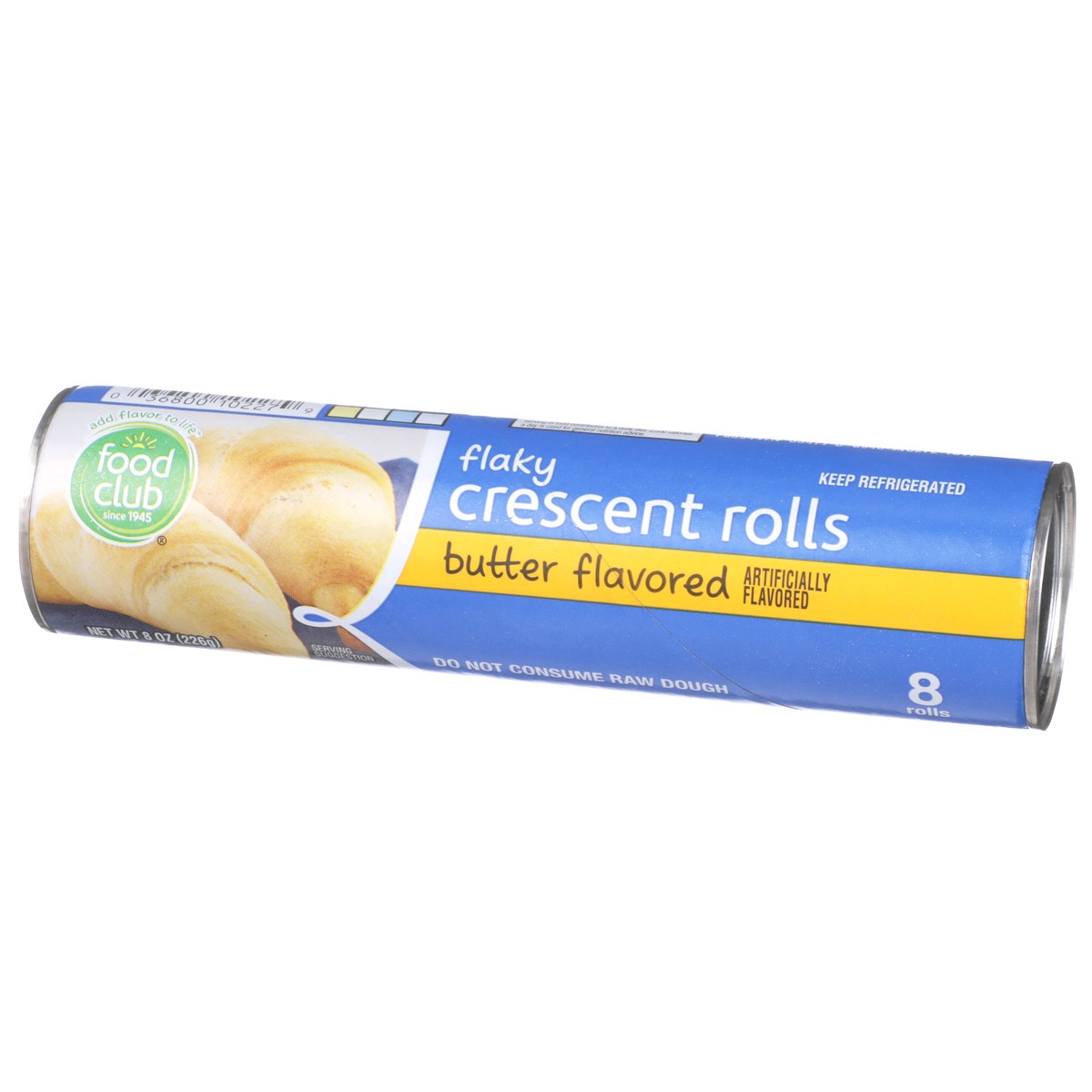 slide 6 of 9, Food Club Rolls Crescents Flaky Buttery, 8 oz